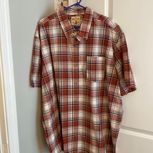 Red Head casual button down